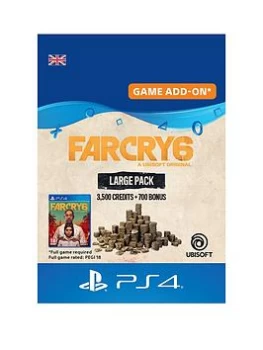 Farcry 6 Large Pack 3,500 Credits & 700 bonus PS4 game