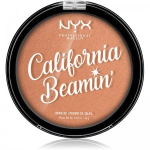 NYX Professional Makeup California Beamin' Bronzer Shade 06 Beach Bum 14 g