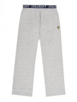 Lyle & Scott Boys Lounge Trousers - Grey Marl, Size 15-16 Years