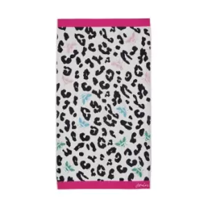 Joules Leopard Bee Bath Sheet, Multi