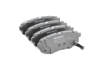 RIDEX Brake pad set 402B0801 Brake pads,Brake pad set, disc brake TOYOTA,SUBARU,GT 86 Coupe (ZN6_),FORESTER (SG),FORESTER (SH),IMPREZA Stufenheck (GD)