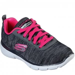 Skechers Appeal 3.0 Trainers Junior Girls - Charcoal/Pink