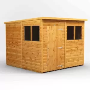 Power 8' x 8' Pent Garden Shed