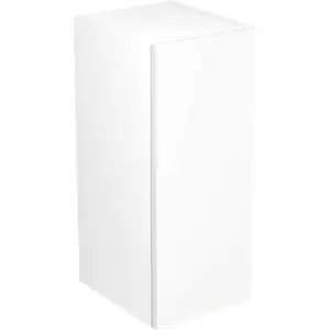 Kitchen Kit Flatpack Slab Kitchen Cabinet Wall Unit Super Gloss 300mm in White MFC