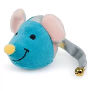 Little Petface Mouse Bell Kitten Toy, One Size