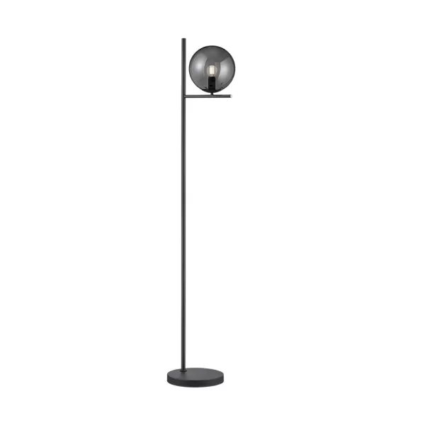 Pure Modern Floor Lamp Anthracite with Footswitch