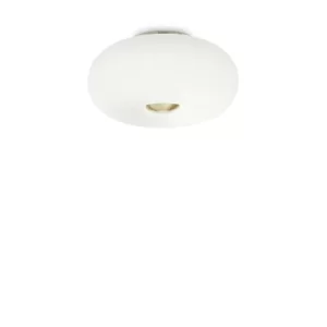 Arizona 3 Light Flush Ceiling Light White