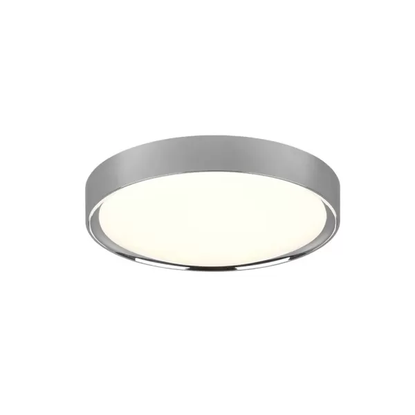 Clarimo Modern Bathroom Ceiling Light Chrome 3000K IP44