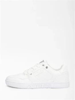 GUESS Sneakers Women White Ecopelle - Faux Leather