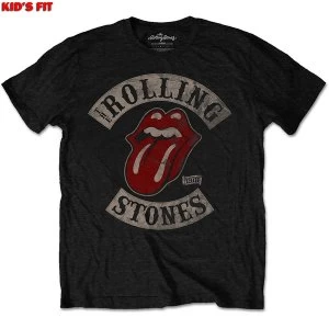 The Rolling Stones - Tour 78 Kids 3 - 4 Years T-Shirt - Black