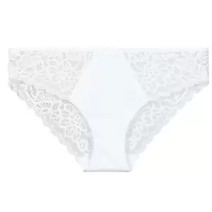 DIM SUBLIM DENTELLE X2 womens Knickers/panties in Black - Sizes S,UK 10,UK 12,UK 14,UK 16,UK 18,UK 20