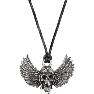 Airbourne Winged Skull Necklace