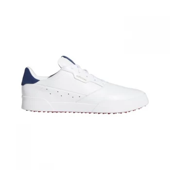 adidas Retro Golf Shoes Mens - White/Navy