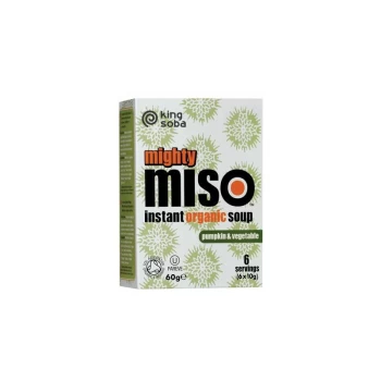 Mighty Miso Pumpkin & Vegetable Instant Soup - 60g - 49961 - King Soba