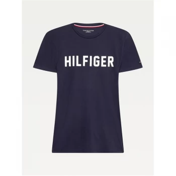 Tommy Bodywear Cn Ss Tee Hilfiger - Desert Sky