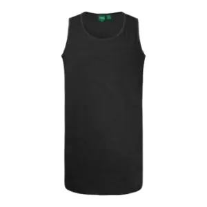 Duke Mens Fabio-2 Muscle Vest (XXL) (Charcoal)