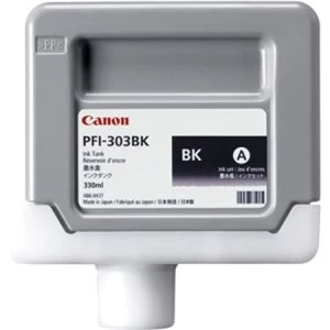 Canon PFI303BK Black Ink Cartridge