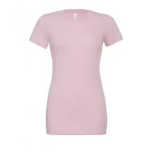 Bella + Canvas Womens/Ladies Relaxed Jersey T-Shirt (S) (Pink)