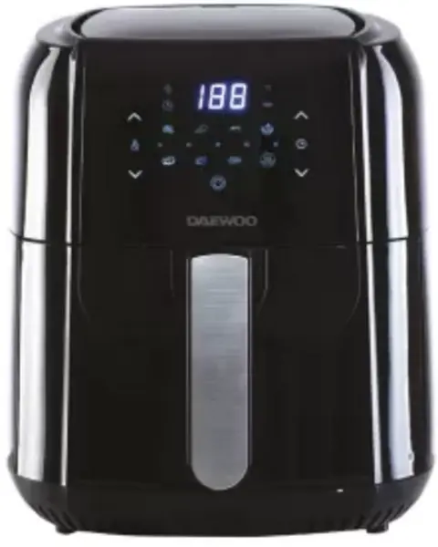 Daewoo SDA2314GE 1500W 5L Stainless Steel Air Fryer