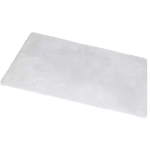 Ultimate Plush Pile Premium Bath Mat (55x85cm) (White) - White