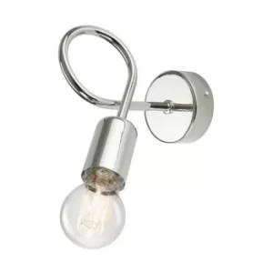 Camilla Wall Light Chrome, 1x E27