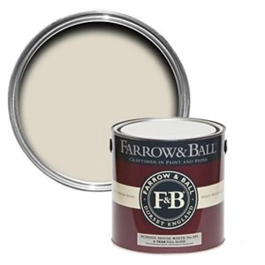 Farrow & Ball School house white No. 291 Gloss Metal & wood Paint 2.5L