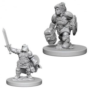 Dungeons & Dragons Nolzur's Marvelous Unpainted Miniatures (W3) Dwarf Female Paladin