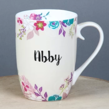 Vintage Boutique Porcelain Mug - Abby