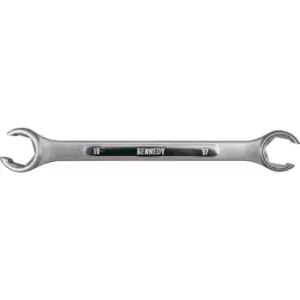 Kennedy Metric Flare Nut Spanner, Chrome Vanadium Steel, 13mm x 14mm