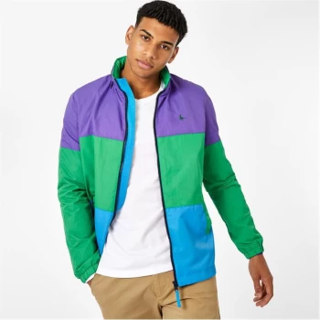 Jack Wills Donohue Colour Block Windbreaker Jacket - Purple