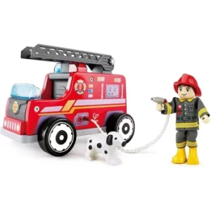 Hape Fire Truck Playset