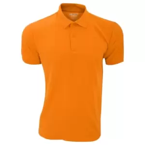 Gildan Mens DryBlend Adult Sport Double Pique Polo Shirt (2XL) (Orange)