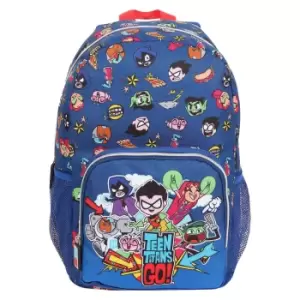 Teen Titans Go Characters Backpack (one Size, Blue)