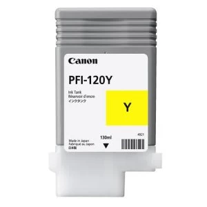 Canon PFI120Y Yellow Ink Cartridge