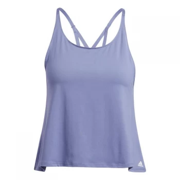 adidas Yoga Tank Top Womens - Orbit Violet / Wonder White