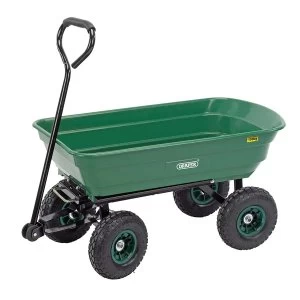 Draper Garden Tipper Cart - Green