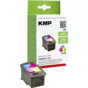 KMP Ink replaced Canon CL-513 Compatible Cyan, Magenta, Yellow C80 1512,4530