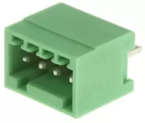 Phoenix Contact, MCV 0.5/ 4-G-2.5, 4 Way, 1 Row, Straight PCB Header