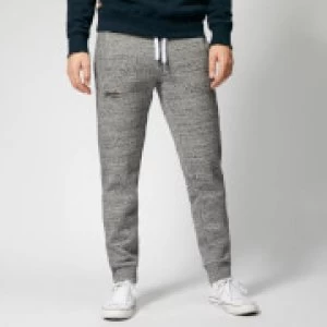 Superdry Mens Orange Label Joggers - Flint Grey Grit - S