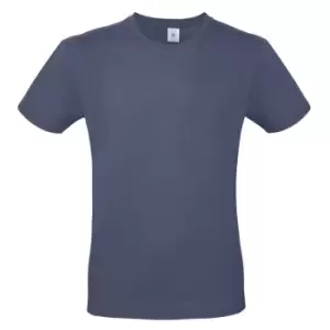 B&C Mens #E150 Tee (XS) (Denim)