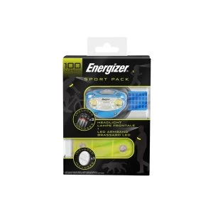 Energizer Sport Active Headlight and LED Armband 100 Lumens