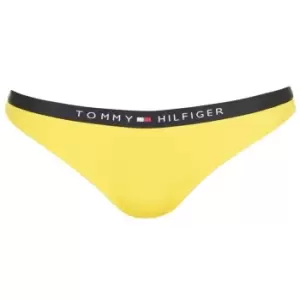 Tommy Bodywear Logo Band Bikini Briefs - Yellow