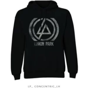 Linkin Park Concentric Pullover Hoodie Black: X Large