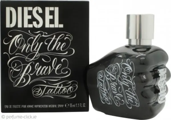 Diesel Only The Brave Tattoo Eau de Toilette For Him 35ml