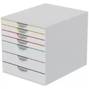 Durable VARICOLOR MIX 7 762727 Desk drawer box Grey A4, C4 No. of drawers: 7