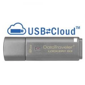 Kingston DataTraveler Locker G3 8GB USB Flash Drive