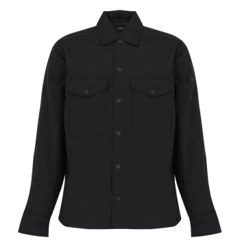 Hugo Boss Lowarm Overshirt Black Size S Men