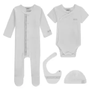 Boss 3 Piece Romper Set - White