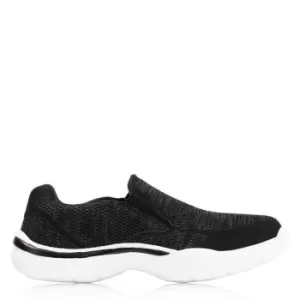 Slazenger Zeal Knit Mens Trainers - Black