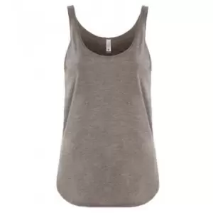 Next Level Womens/Ladies Sleeveless Tank Top (M) (Ash)